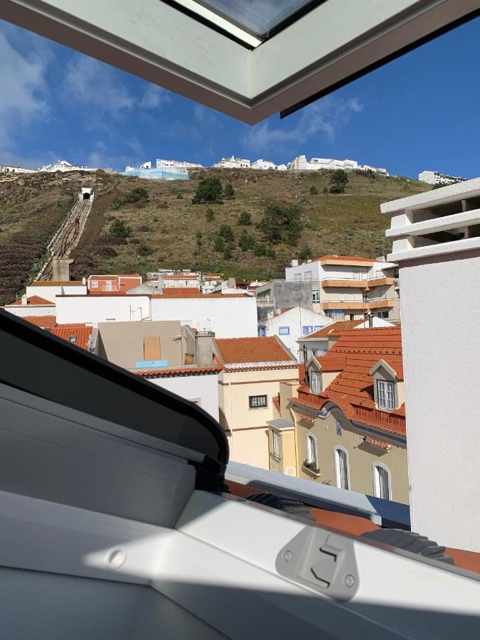 Casa Na Onda Elevador Nazaré Exterior foto
